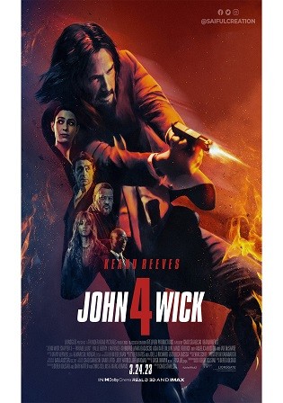 John Wick Chapter 2023 WEB-DL English Full Movie Download 720p 480p