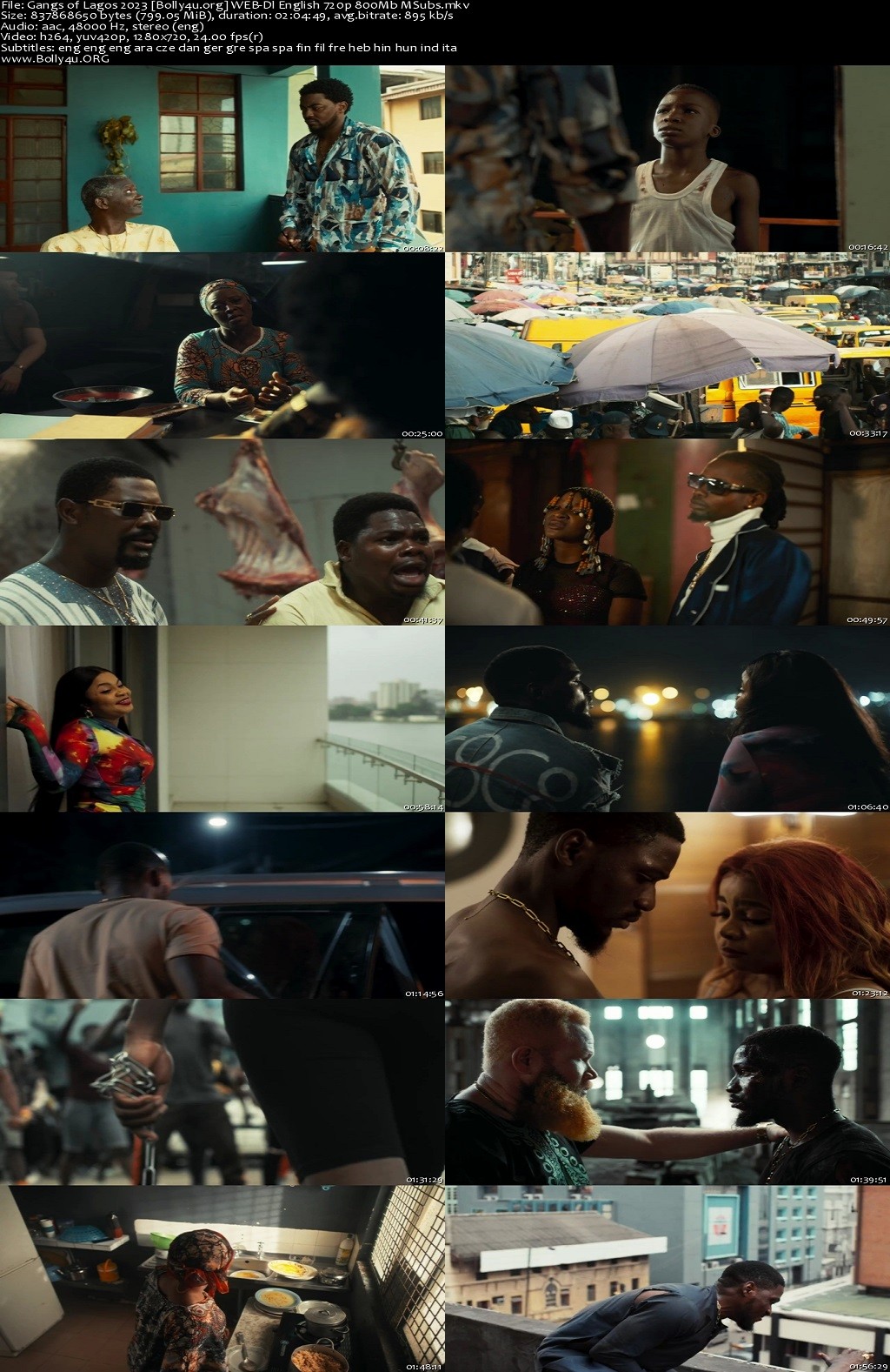 18+ Gangs of Lagos 2023 WEB-DL English Full Movie Download 720p 480p