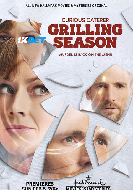 Grilling Season A Curious Caterer Mystery (2023) 720p WEB-HD  [Hindi (Voice Over) + (MULTI AUDIO)]