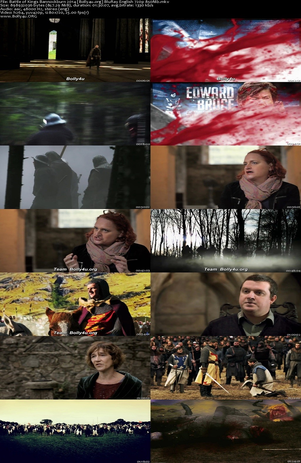 18+ Battle of Kings Bannockburn 2014 WEB-DL English Full Movie Download 720p 480p