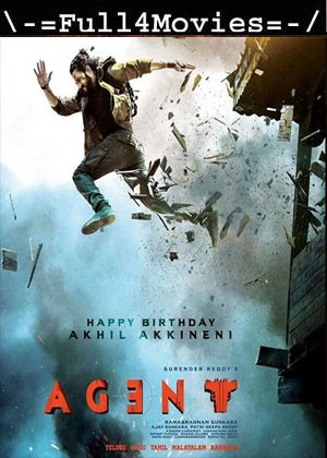 Agent (2023) 1080p | 720p | 480p Pre-DVDRip [Telugu (DDP2.0)]