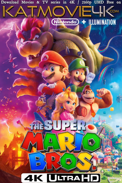 The Super Mario Bros. Movie (2023) 4K Ultra HD Blu-Ray 2160p UHD [Dolby Vision / HDR10 & HDR10+ / SDR] Dual Audio [Hindi Dubbed & English] (DD 5.1)