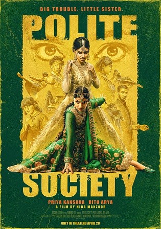 Polite Society 2023 WEB-DL English Full Movie Download 720p 480p