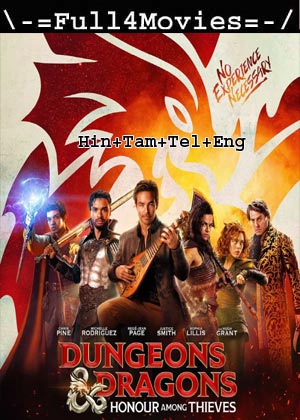 Dungeons And Dragons (2023) 1080p | 720p | 480p WEB-HDRip Multi Audio [Hindi + Tamil + Telugu + English]