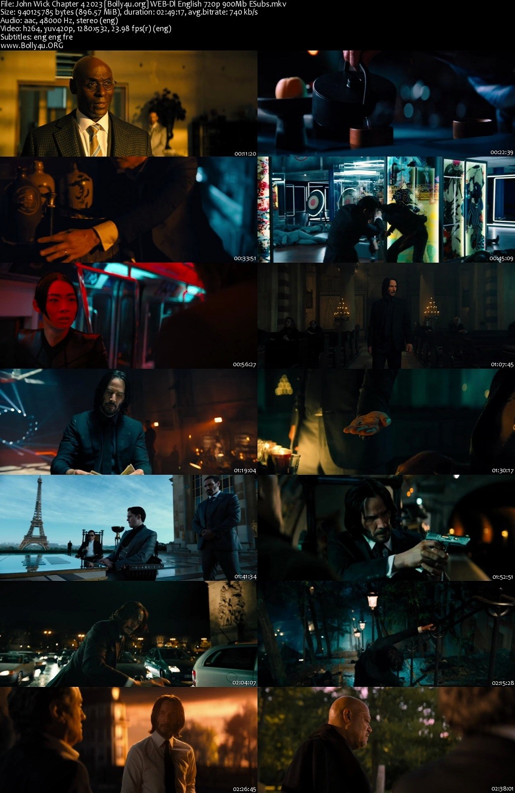 18+ John Wick Chapter 4 2023 WEB-DL English Full Movie Download 720p 480p