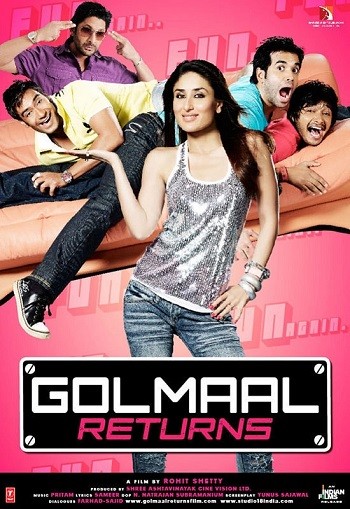 Golmaal Returns 2008 Full Hindi Movie 720p 480p BluRay Download