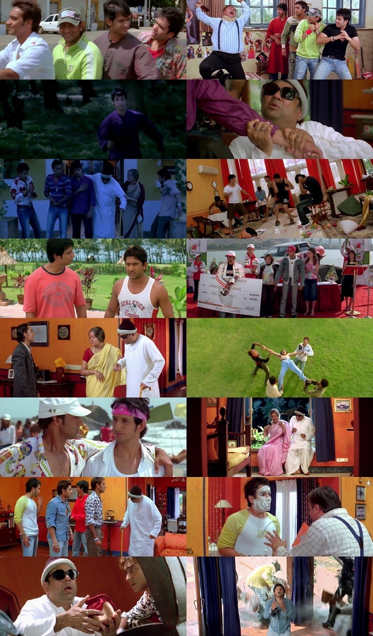 Golmaal Fun Unlimited 2006 Hindi Movie DD5.1 1080p 720p 480p BluRay ESubs x264 HEVC