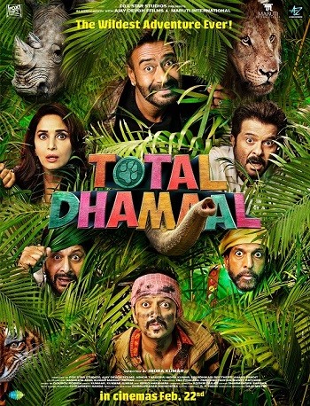 Total Dhamaal 2019 Full Hindi Movie 720p 480p HDRip Download