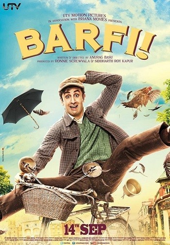 Barfi 2012 Full Hindi Movie 720p 480p BluRay Download