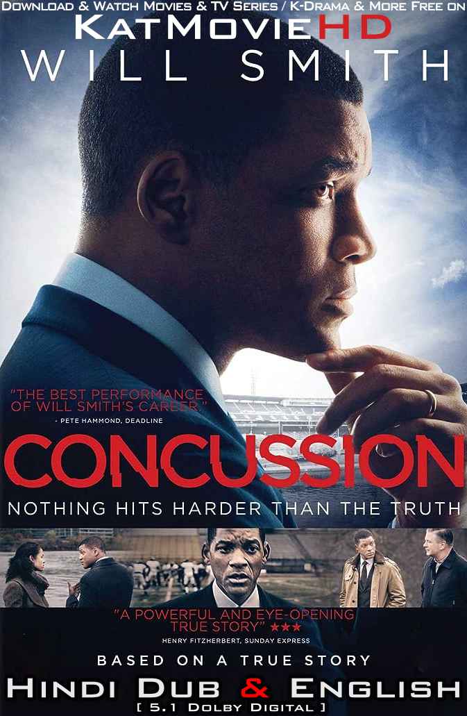 Concussion (2015) [Full Movie] Hindi Dubbed (ORG DD 5.1) & English [Dual Audio] Bluray 1080p 720p 480p HD