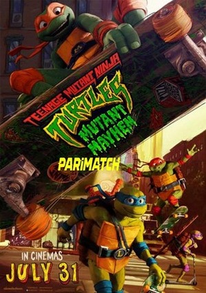 Teenage Mutant Ninja Turtles Mutant Mayhem (2023) 720p HDCAM [Telugu (Voice Over)]