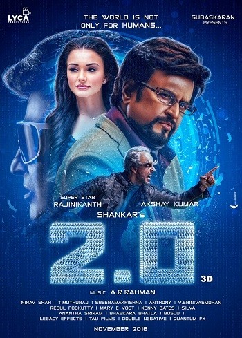 Robot 2.0 2018 Full Hindi Movie 720p 480p HDRip Download