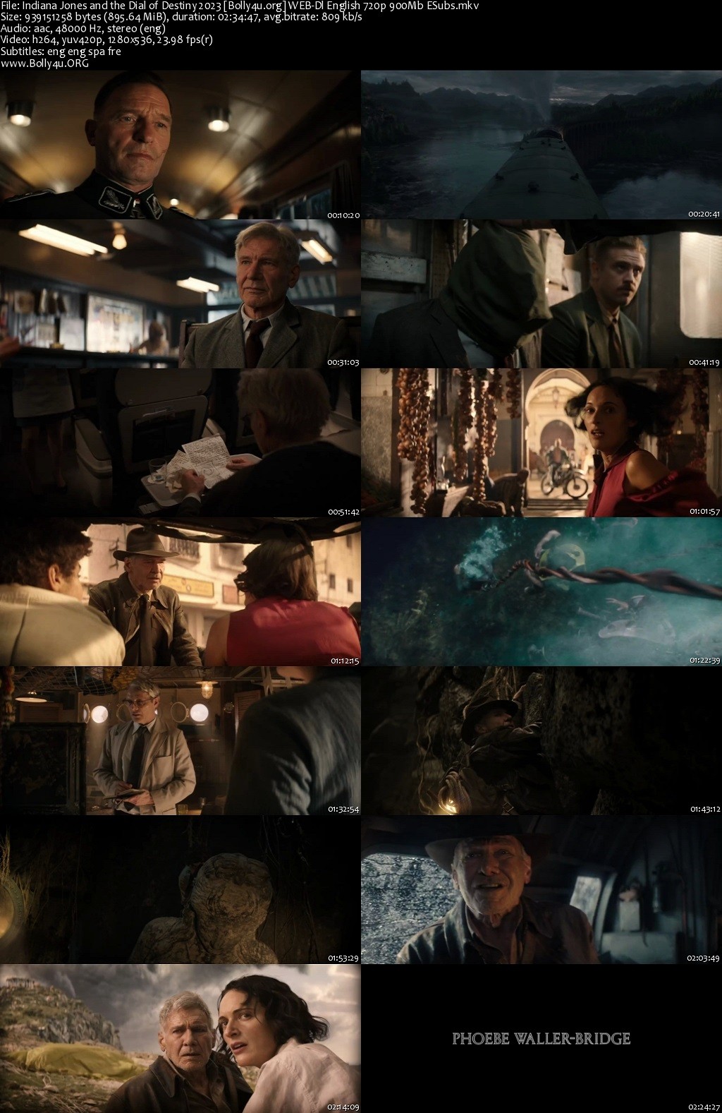 18+ Indiana Jones and the Dial of Destiny 2023 WEB-DL English Full Movie Download 720p 480p
