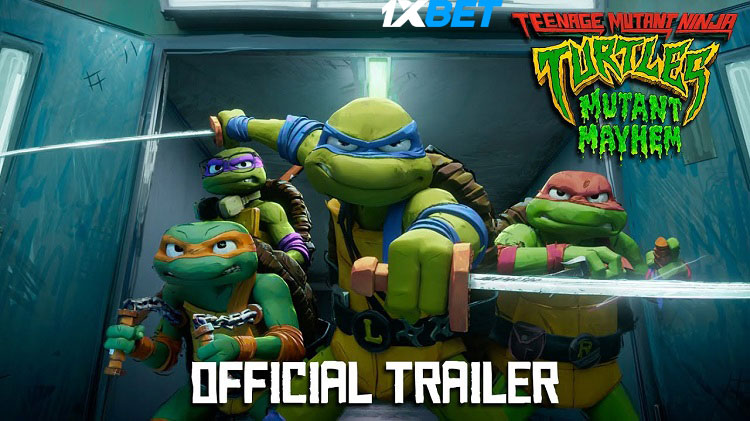 Teenage Mutant Ninja Turtles Mutant Mayhem (2023) 1080p | 720p | 480p WEB-HDRip  [Hindi (Cleaned] x264 ESubs 1.7GB | 950MB | 350MB