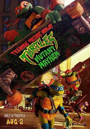 Teenage Mutant Ninja Turtles Mutant Mayhem 2023 WEB-DL English Full Movie Download 720p 480p