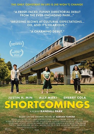 Shortcomings 2023 WEB-DL English Full Movie Download 720p 480p