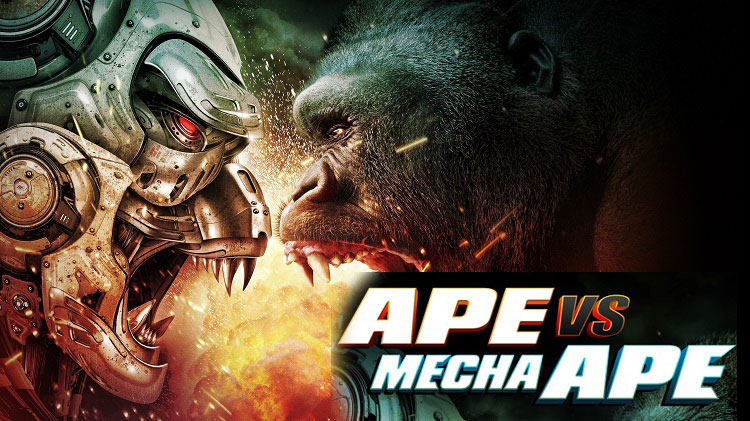 Ape vs Mecha Ape (2023) 720p | 480p WEB-HDRip [English (DD 2.0)] x264 ESubs 800MB | 300MB
