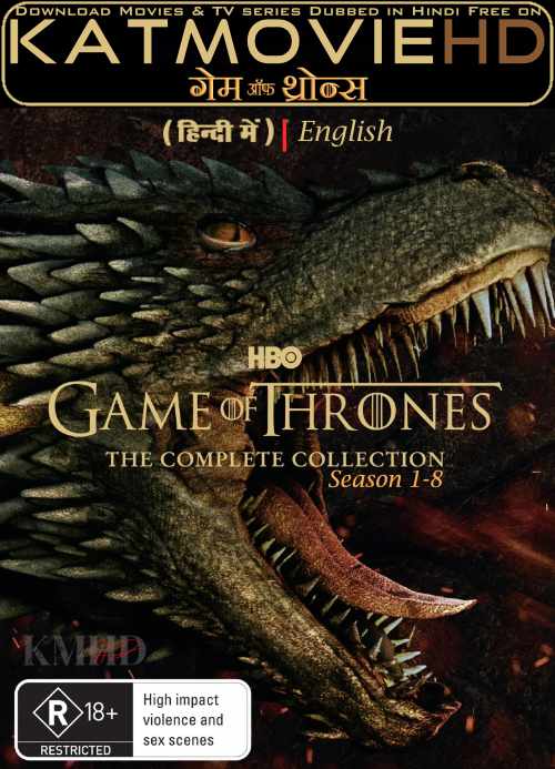 Game of thrones (Season 1-2-3-4-5-6-7-8) Hindi Dubbed (ORG) [Dual Audio] BluRay 4K-2160p / 1080p 720p 480p HD [2011-2019 TV Series] | GOT COMPLETE Collection