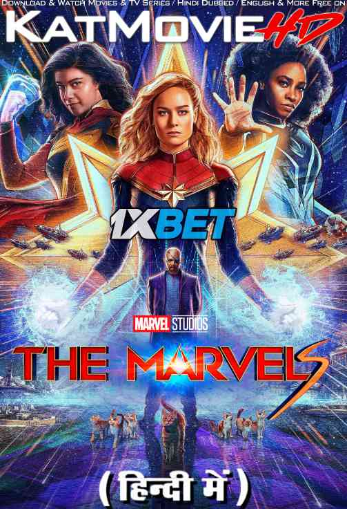 The Marvels (2023) Full Movie in Hindi Dubbed (Clean Audio) [WEBRip 1080p 720p 480p] – 1XBET