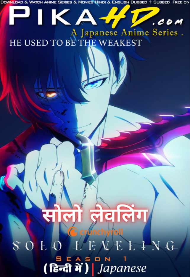 Solo Leveling (2024) Hindi Dubbed (ORG) & Japanese [Dual Audio] 1080p 720p 480p HD [Anime Series] [Season 1 Episode 1 Added !]