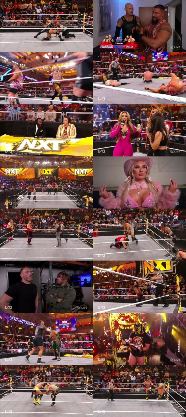 WWE NXT 9th January 2024 720p 350MB WEBRip 480p