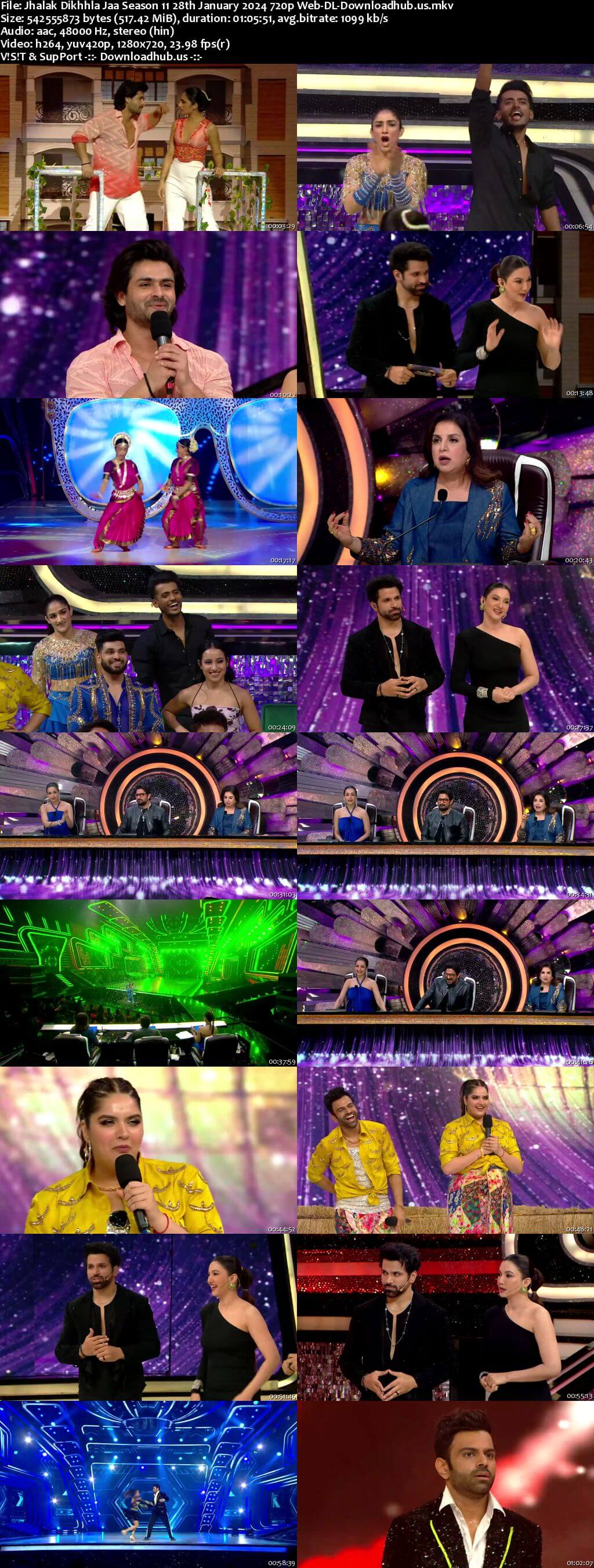 Jhalak Dikhhla Jaa Season 11 28 January 2024 Episode 23 Web-DL 720p 480p