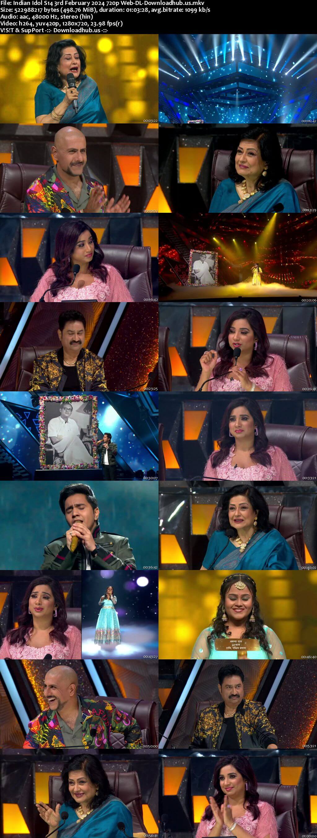 Indian Idol S14 03 February 2024 Episode 35 Web-DL 720p 480p