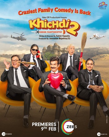 Khichdi 2 2023 Hindi Movie DD5.1 1080p 720p 480p HDRip x264 HEVC