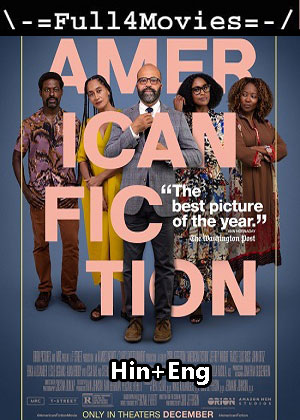 American Fiction (2023) 1080p | 720p | 480p WEB-HDRip [Hindi + English (DD 5.1)]