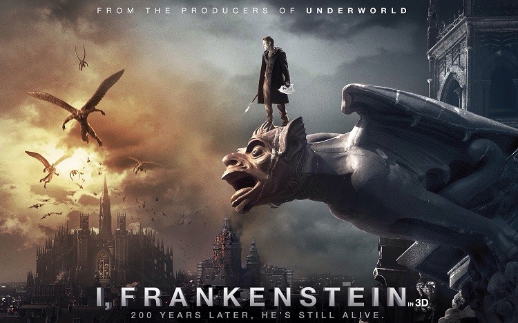 I, Frankenstein (2014) 720p | 480p BluRay x264 [Dual Audio] [Hindi ORG DD 2.0 – English] 850MB | 350 MB