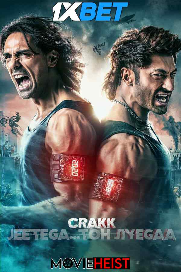 Crakk: Jeetega… Toh Jiyegaa (2024) Full Movie in Hindi [CAMRip 1080p 720p 480p] – 1XBET