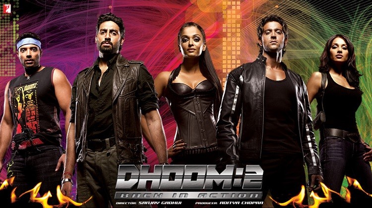 Dhoom 2 (2006) 1080p | 720p | 480p BluRay [Hindi (DD 5.1)] x264 MSubs 2.6GB | 1.4GB | 450MB