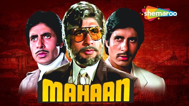 Mahaan (1983) 1080p | 720p | 480p WEB-HDRip  [Hindi (DD 2.0)] x264 ESubs 3.2GB | 1.6GB | 450MB