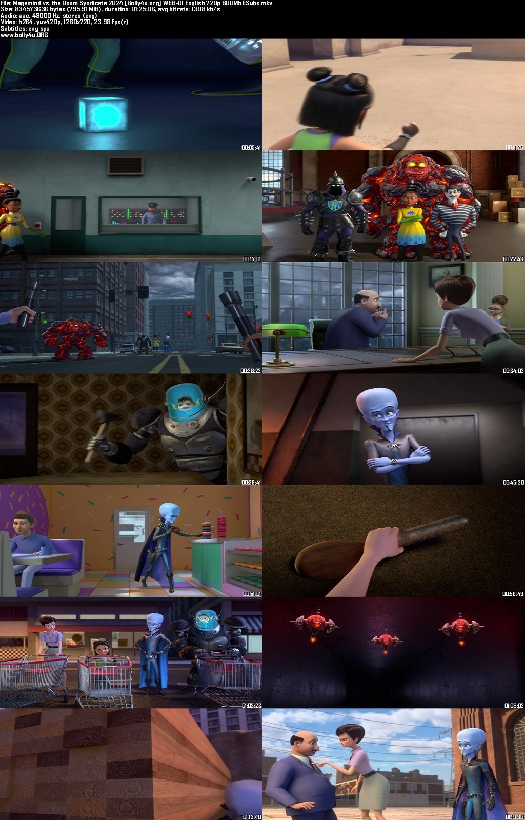 18+ Megamind vs the Doom Syndicate 2024 WEB-DL English Full Movie Download 720p 480p