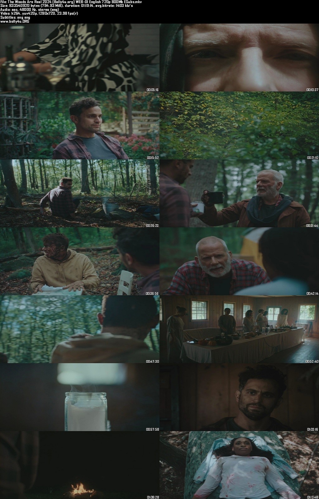 18+ The Woods Are Real 2024 WEB-DL English Full Movie Download 720p 480p