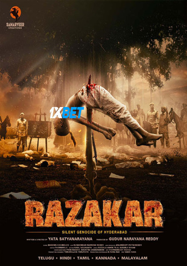 Razakar (2024) HDCAM (MULTI AUDIO) [Telugu (Voice Over)] 720p & 480p HD Online Stream | Full Movie