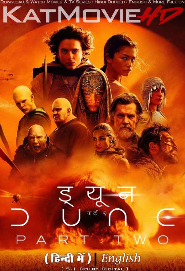 Dune: Part Two (2024) Hindi Dubbed (ORG 5.1) &#ffcc77; English [Dual Audio] WEB-DL 4K-2160p UHD / 1080p 720p 480p HD [Full Movie]
