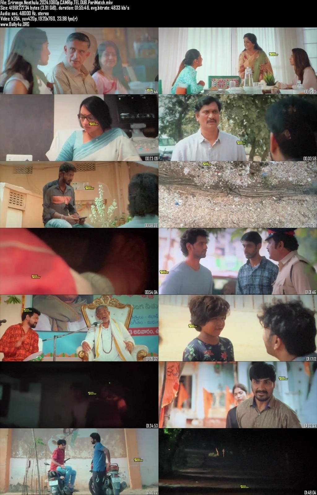 18+ Sriranga Neethulu 2024 WEB-DL Telugu Full Movie Download 720p 480p