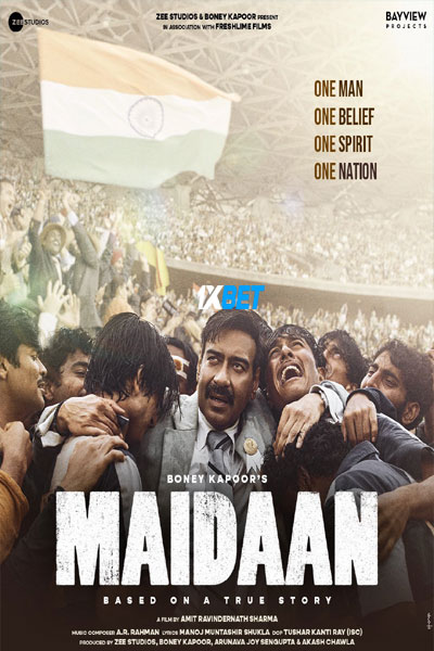 Maidaan  (2024) Hindi (Voice Over) English 720p HDCAM x264