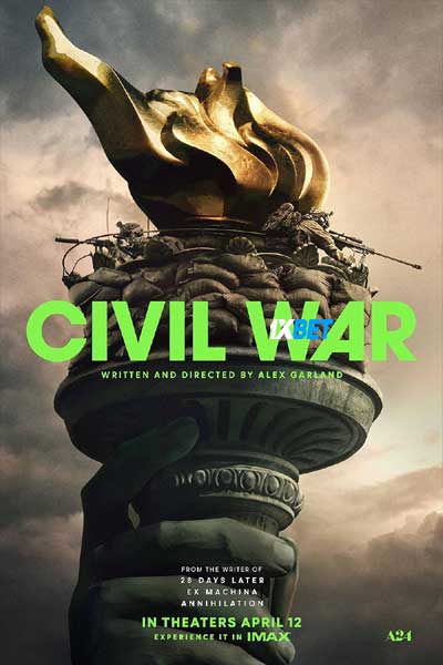 Civil War (2024) Hindi (Voice Over) English 720p HDCAM (MULTI AUDIO) x264