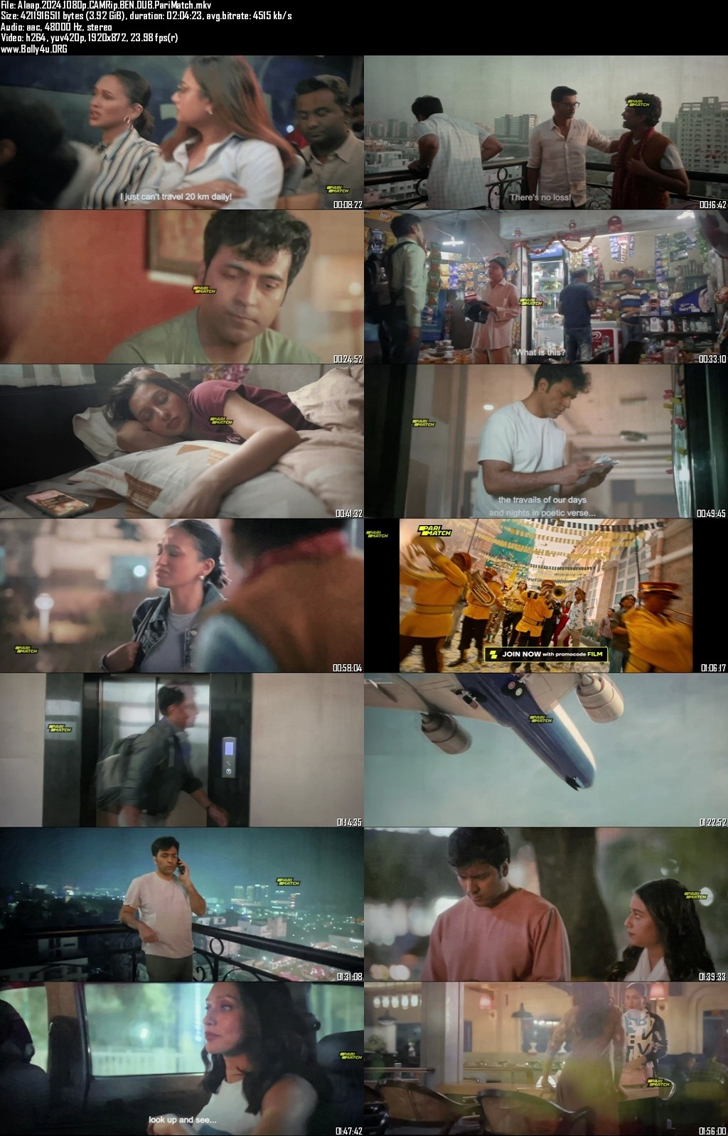 18+ Alaap 2024 WEB-DL Bengali Full Movie Download 720p 480p