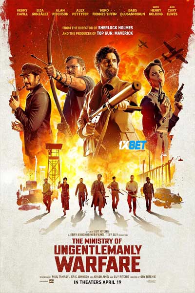 The Ministry of Ungentlemanly Warfare (2024) Hindi (Voice Over) English 720p HDCAM x264