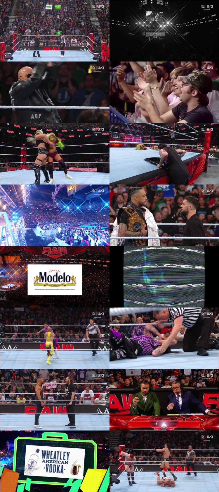 WWE Monday Night Raw 1st July 2024 720p 550MB WEBRip 480p