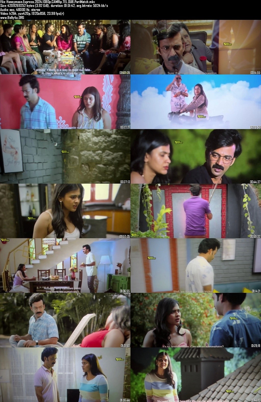 18+ Honeymoon.Express 2024 WEB-DL Telugu Full Movie Download 720p 480p