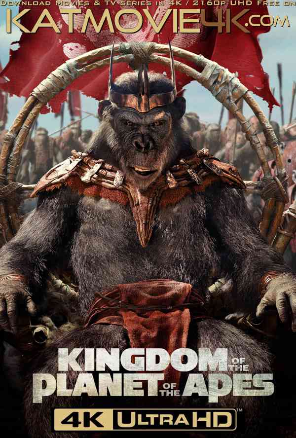 Kingdom of the Planet of the Apes (2024) 4K Ultra HD WEB-DL 2160p UHD [x265 HEVC 10BIT] | Full Movie In English (5.1 DDP) + ESubs |  [Dolby Vision / HDR10 & HDR10+ / SDR ]