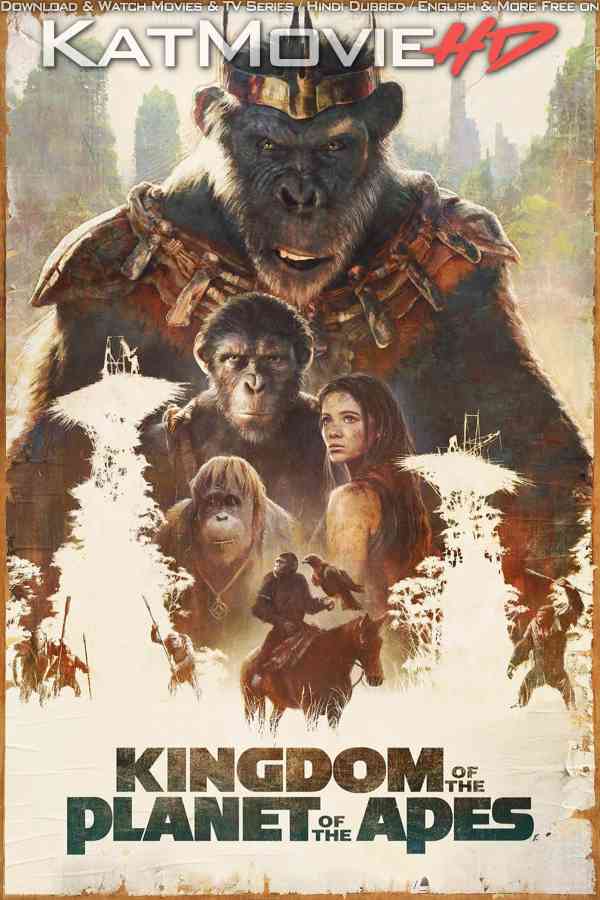 Kingdom of the Planet of the Apes (2024) Full Movie in English (DD 5.1) | WEB-DL 4K-2160p / 1080p 720p 480p [HDR 10bit]