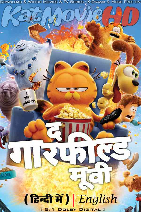 The Garfield Movie (2024) Hindi Dubbed (DD 5.1) & English [Dual Audio] WEB-DL 2160p 1080p 720p 480p HD [Full Movie]