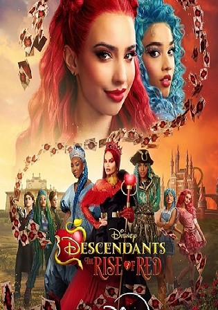 Descendants The Rise of Red 2024 WEB-DL English Full Movie Download 720p 480p