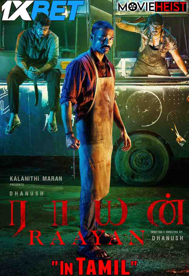 Download Raayan (2024) WEBRip 1080p 720p & 480p Dual Audio [Tamil] Raayan Full Movie On MovieHeist.net