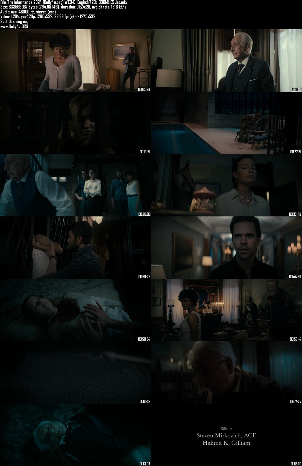 18+ The Inheritance 2024 WEB-DL English Full Movie Download 720p 480p